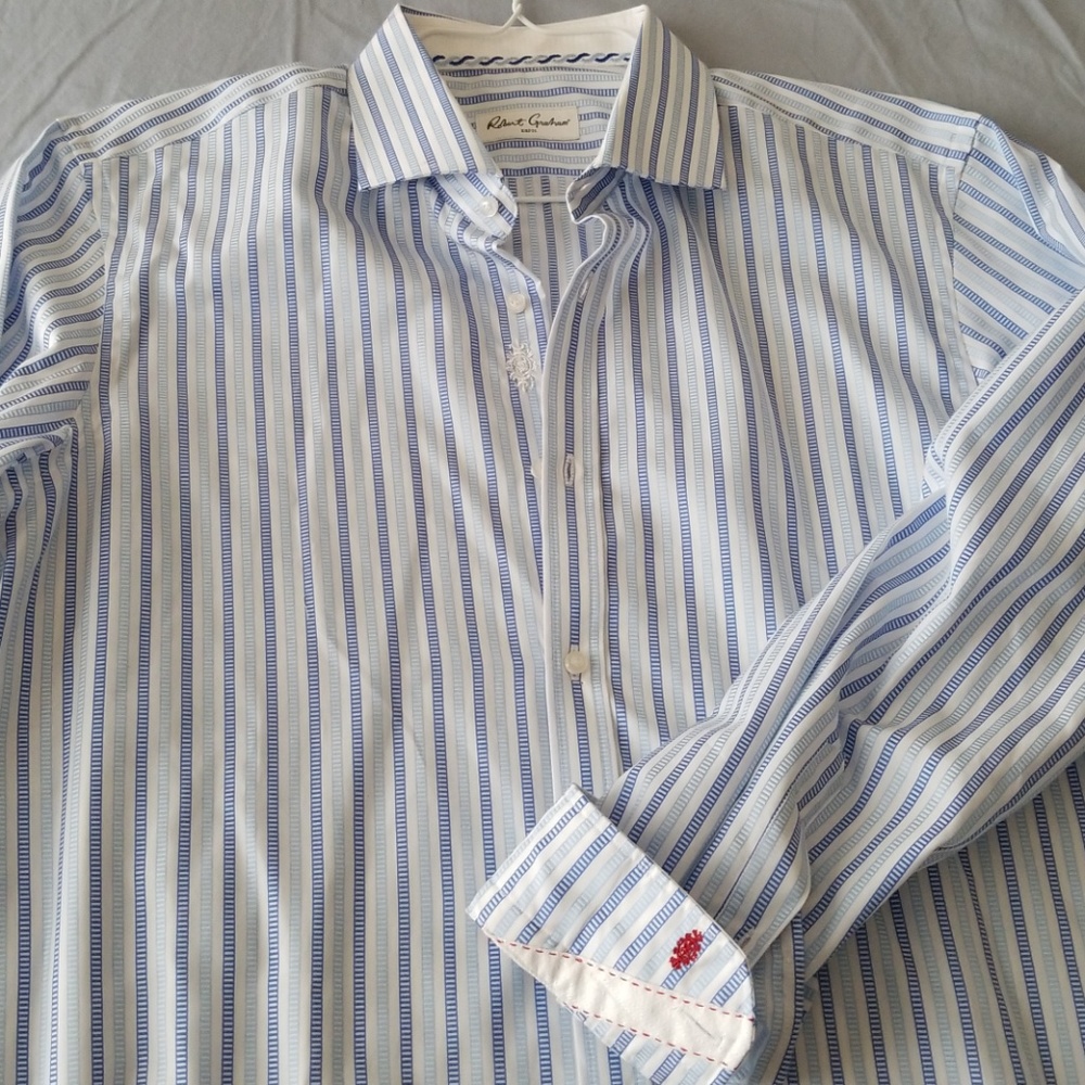XL Robert Graham dress / casual shirt LIKE NEW